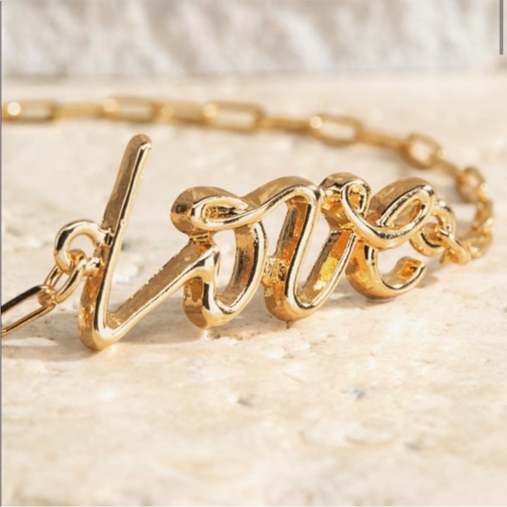 Love Graphic Letter Bracelet - Picture 3 of 3